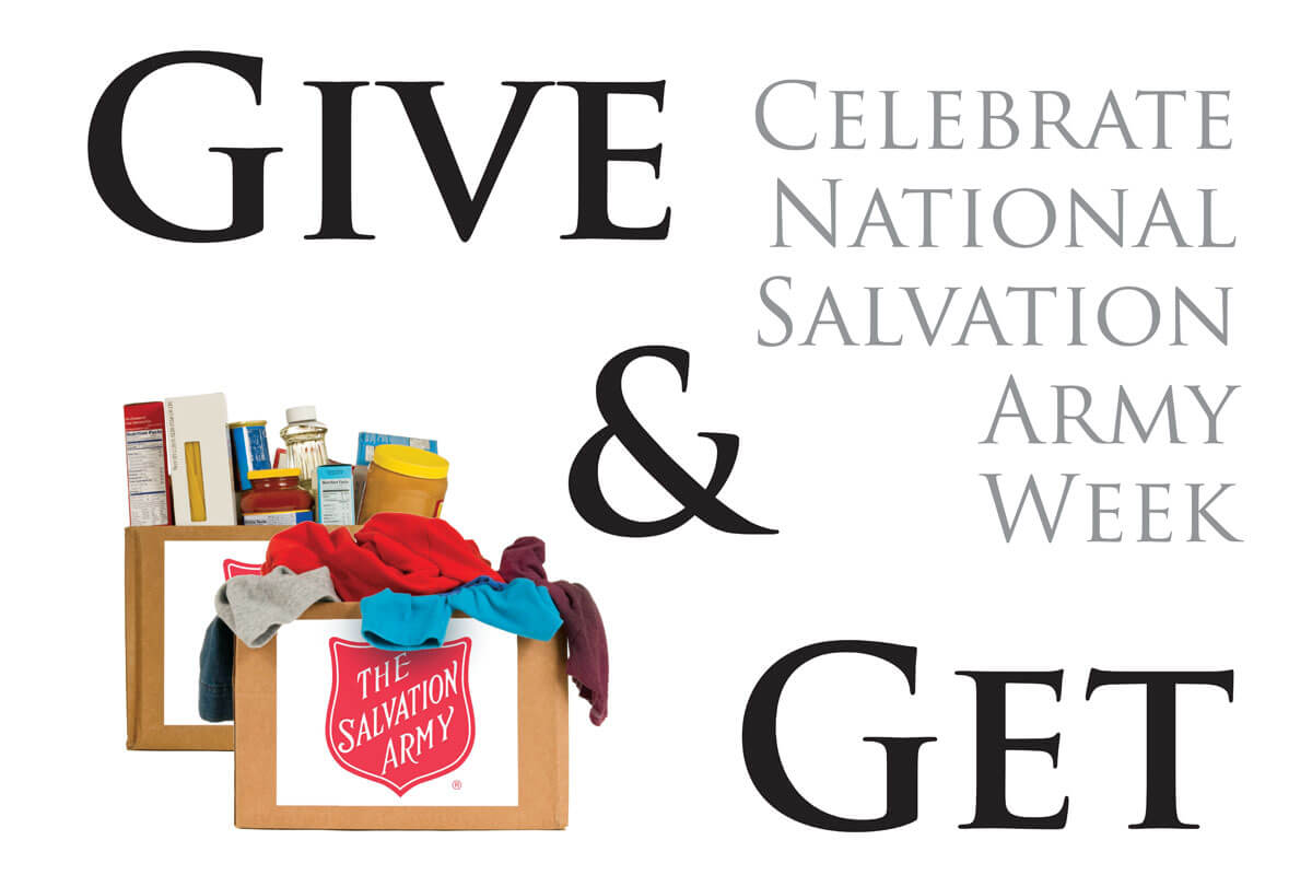 Window clings for donation campaigns