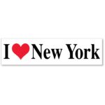 Vinyl Bumper Sticker (3" x 11.5")
